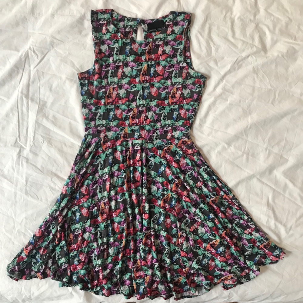 Cynthia Rowley A-line jersey knit dress